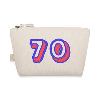 70. 70 ANS. 70e ANNIVERSAIRE. ANNIVERSAIRE 70 ANS. - Trousse biologique - nature - Devant