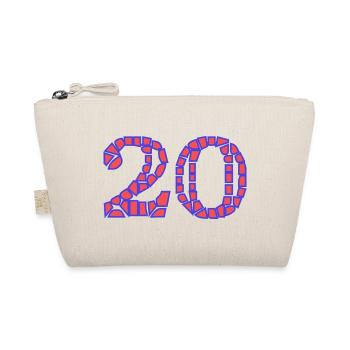 20. 20 JAHRE. 20-JÄHRIGES JUBILÄUM. 20-JÄHRIGES JUBILÄUM. - Bio-Täschchen - Natur - Vorne