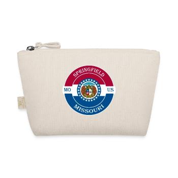 Springfield Missouri Flagge USA Souvenir Abzeichen - Bio-Täschchen - Natur - Vorne