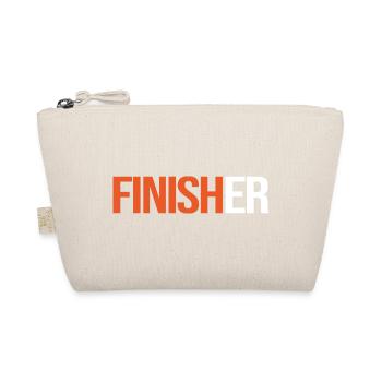Finisher Sport T-Shirt zum Anpassen - Bio-Täschchen - Natur - Vorne