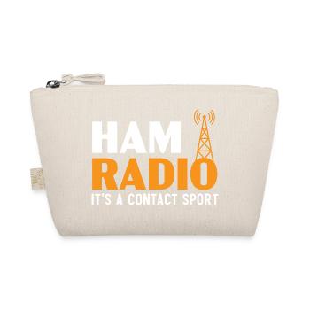 Ham Radio Es ist ein Kontaktsport Operator Ham Rad - Bio-Täschchen - Natur - Vorne