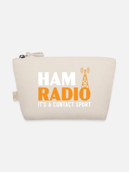 Ham Radio Es ist ein Kontaktsport Operator Ham Rad - Bio-Täschchen - Natur