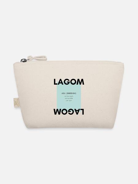 Lagom - Bio-Täschchen - Natur