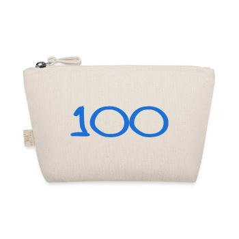 100. 100 JAHRE. 100-JÄHRIGES JUBILÄUM. 100. GEBURTSTAG - Bio-Täschchen - Natur - Vorne