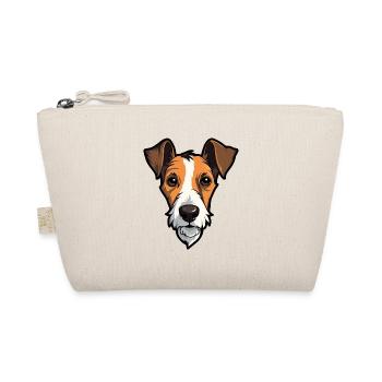 Chilenischer Foxterrier Hunderasse Cartoon Kawaii Abb. - Bio-Täschchen - Natur - Vorne