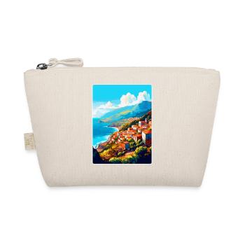 Madeira Portugal Vintage Reiseplakat Souvenir - Bio-Täschchen - Natur - Vorne