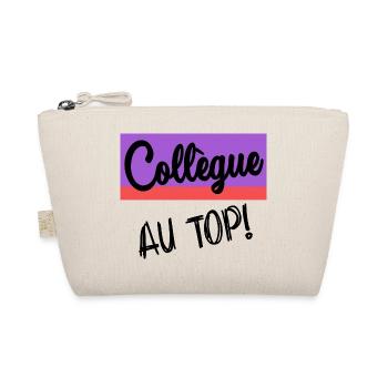 COLLEAGUE. START. EMPLOYMENT. HUMOR. MANAGER. CHIEF - Organic Pouch - nature - Front