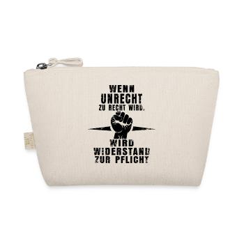 La résistance est obligatoire - Statement Shirt - Trousse biologique - nature - Devant