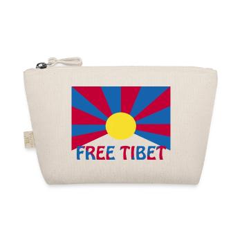 free tibet - Bio-Täschchen - Natur - Vorne