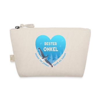 bester Onkel - Bio-Täschchen - Natur - Vorne