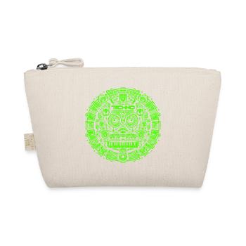 Techno Music Logo - Organic Pouch - nature - Front