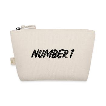 Number 1 - eins - erster - erste - 1 - Nummer 1 - Bio-Täschchen - Natur - Vorne