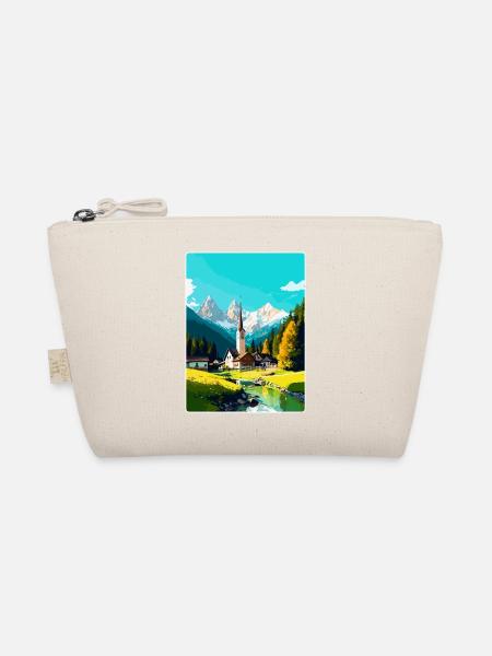 Garmisch Partenkirchen Deutschland Reiseplakat WPA - Bio-Täschchen - Natur
