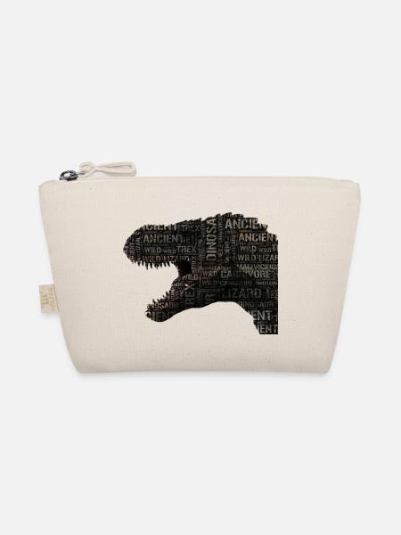 Dinosaurier - Bio-Täschchen - Natur