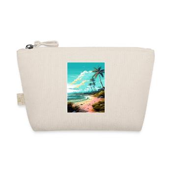 Boca Chica Texas Vintage Reiseposter Souvenir - Bio-Täschchen - Natur - Vorne