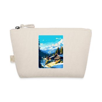 Megève France Affiche de voyage vintage WPA Souvenir - Trousse biologique - nature - Devant