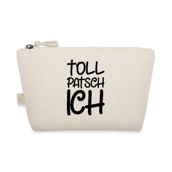 Tollpatsch Ich tollpatschig lustig tollpatschich - Bio-Täschchen - Natur - Vorne