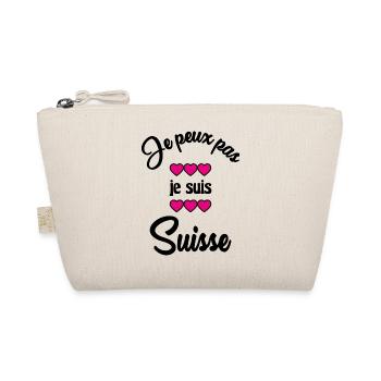SUISSE. HUMOUR. PAYS. DRAPEAU. GENEVE. LAUSANNE - Trousse biologique - nature - Devant