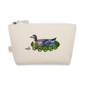 Nilgans Küken Vogel Gans - Bio-Täschchen - Natur - Vorne