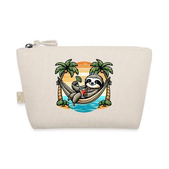 Sloth in hammock - Organic Pouch - nature - Front