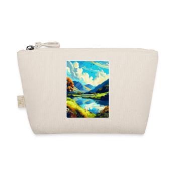 Lake District England Uk Vintage Travel Poster WPA - Organic Pouch - nature - Front