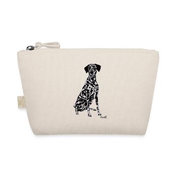 Beautiful Dalmatian dog - Organic Pouch - nature - Front