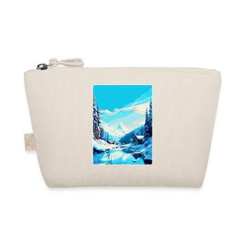 Val D Isère France Affiche de voyage vintage souvenir - Trousse biologique - nature - Devant