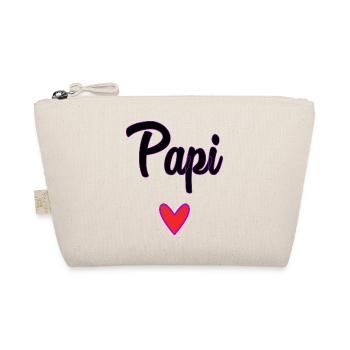 GRANDPA. DAD. FATHER'S DAY. HAPPY FATHER'S DAY - Organic Pouch - nature - Front