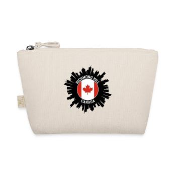 Richmond Hill Skyline Kanada Flagge Reise-Souvenir - Bio-Täschchen - Natur - Vorne