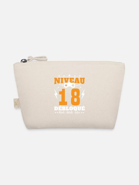 Niveau 18 Débloqué Anniversaire 18 Ans - Trousse biologique - nature