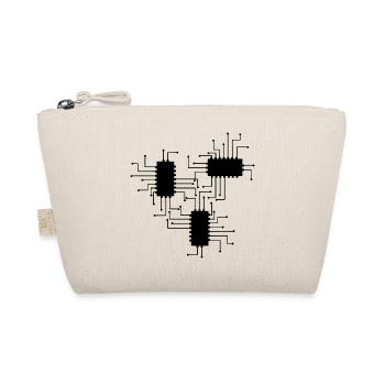 electrician electrical electronics occupation voltage CPU - Organic Pouch - nature - Front