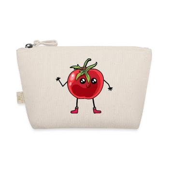 Tomate Tomaten Koch Köchin Köche - Bio-Täschchen - Natur - Vorne