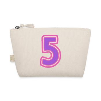 5. 5 YEARS. 5th ANNIVERSARY. 5 YEAR ANNIVERSARY - Organic Pouch - nature - Front