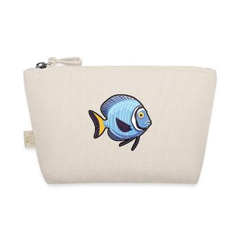 Kaiser Kaiserfisch Cartoon Kawaii Illustration - Bio-Täschchen - Natur - Vorne