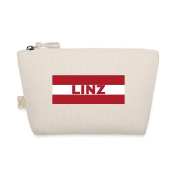 Linz City in Austrian Flag - Organic Pouch - nature - Front