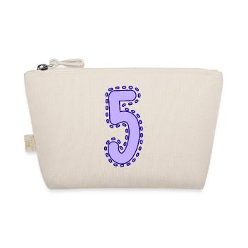 5. 5 YEARS. 5th ANNIVERSARY. 5 YEAR ANNIVERSARY - Organic Pouch - nature - Front