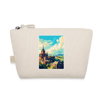 Edinburgh Scotland Uk Travel Poster Souvenir WPA - Organic Pouch - nature - Front