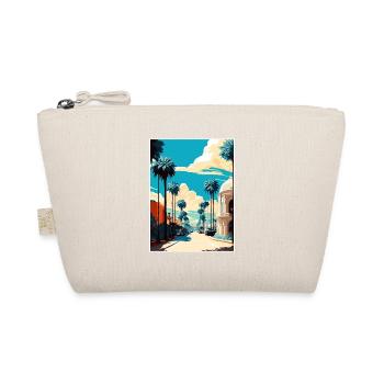 Beverly Hills Kalifornien Vintage Reiseposter WPA - Bio-Täschchen - Natur - Vorne