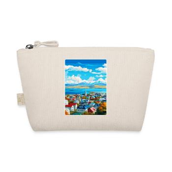 Reykjavik Islande Poster de voyage vintage souvenir - Trousse biologique - nature - Devant