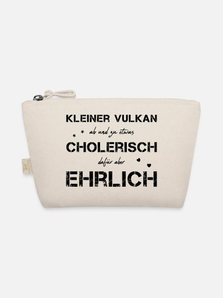 cholerisch ehrlich Choleriker - Bio-Täschchen - Natur