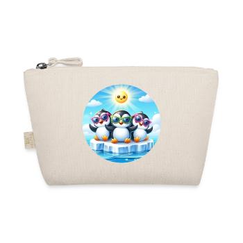 Funny Penguins 2 - Organic Pouch - nature - Front