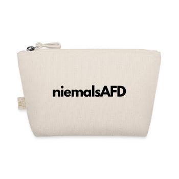niemalsAFD - Bio-Täschchen - Natur - Vorne