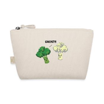 Erschrockener Brokkoli Blumenkohl - Bio-Täschchen - Natur - Vorne