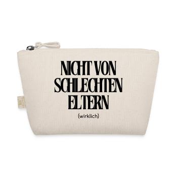 Nicht von schlechten Eltern - Bio-Täschchen - Natur - Vorne