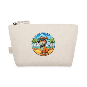 Polnische Jagdhund Hund Rasse Cartoon Sonnenbrille - Bio-Täschchen - Natur - Vorne