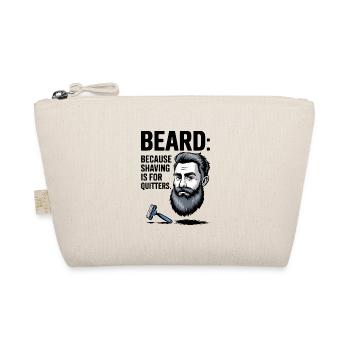 BEARD: Weil Rasieren etwas für Aufsteiger ist - Bio-Täschchen - Natur - Vorne