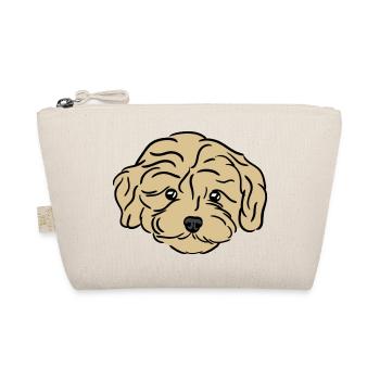 Doodle Puppy - Bio-Täschchen - Natur - Vorne