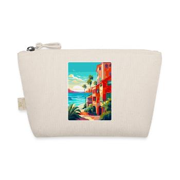 Costa Del Sol Spanien Vintage Reiseplakat Souvenir - Bio-Täschchen - Natur - Vorne