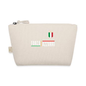 Italien Jersey FORZA AZZURI 2021 - Bio-Täschchen - Natur - Vorne