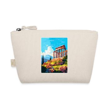 Ancient Corinth Greece Vintage Travel Poster WPA - Organic Pouch - nature - Front